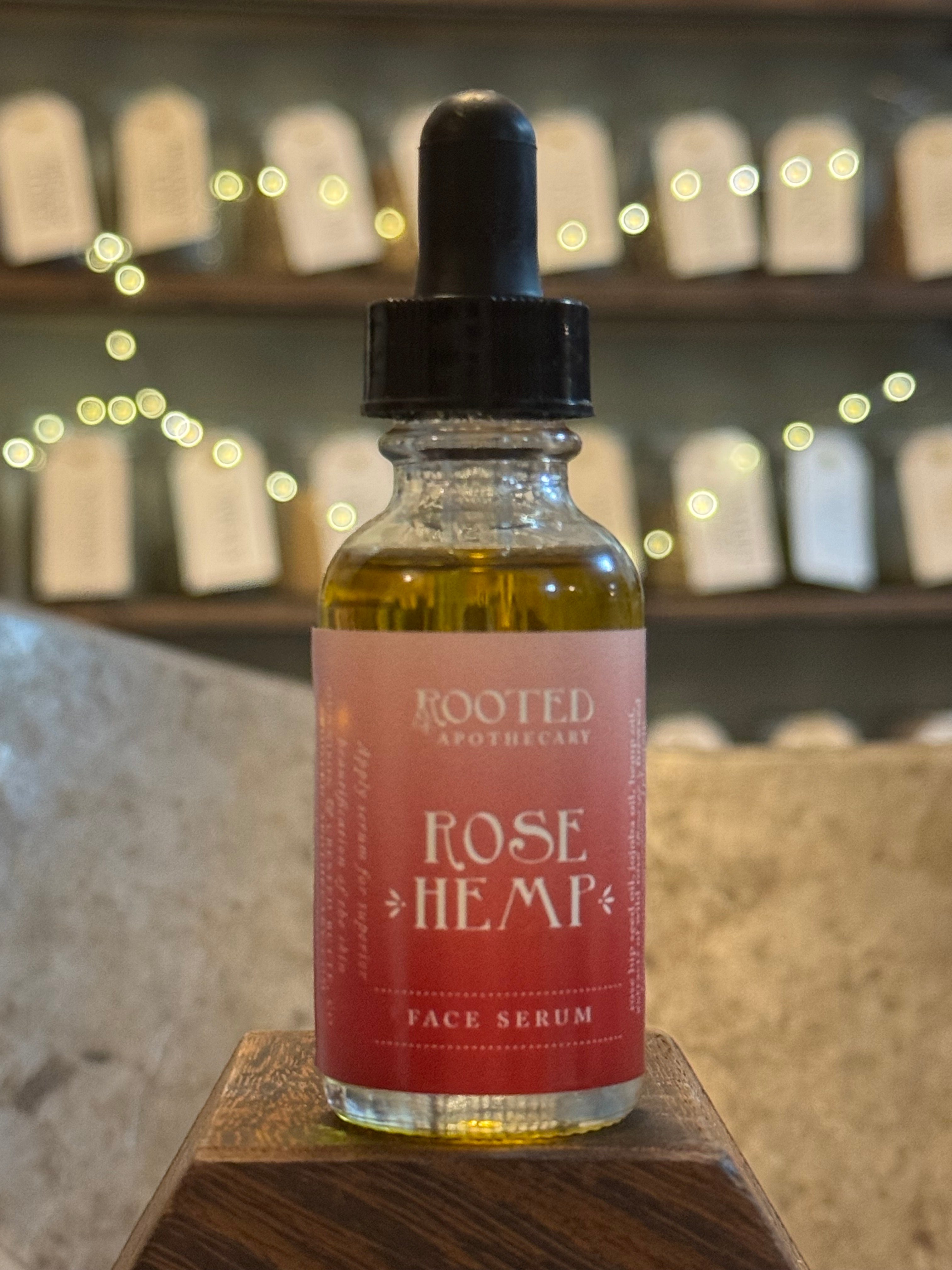 Rose Hemp NON-CBD Face Serum