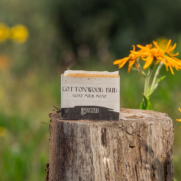 Cottonwood Bud Goat Milk Soap